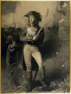 Charcoal: Illustration For Quatre-Vingt-Treize