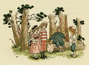 Hickory: Illustration, The Queen of the Pirate Isle
