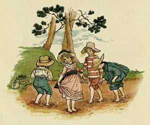 Hickory: Illustration, The Queen of the Pirate Isle