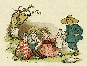 Hickory: Illustration, The Queen of the Pirate Isle