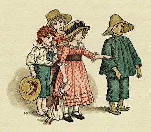 Hickory: Illustration, The Queen of the Pirate Isle