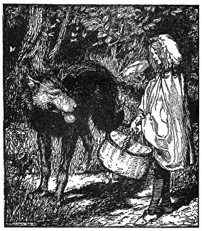 Fairytales: Illustration, Red Riding Hood