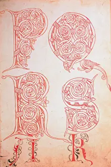 Ilustration: Illustration out of the Reiner examplesbook: Initials
