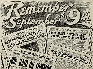 Sensationalism: Illustration: REMEMBER SEPTEMBER THE 9TH. Boston
