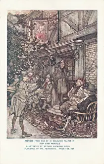 Winkle: Illustration to Rip Van Winkle, by Arthur Rackham