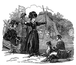 Blackheath: Illustration, scene at an archery event