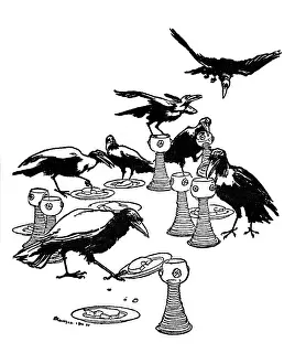 Fairytales: Illustration, The Seven Ravens
