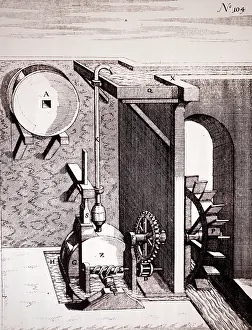 Silverware: Illustration showing Advertisement for a canteen