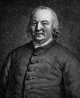 Gottlieb: Illustration showing August Gottlieb SPANGENBERG