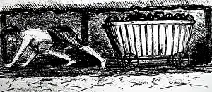 Halifax: Illustration showing Boy coal putter drawing a