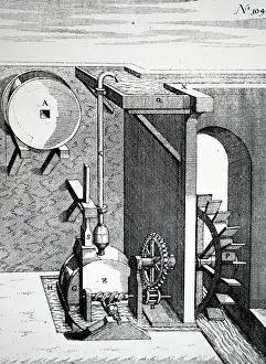 Mechanical: Illustration showing Cam wheel fitted