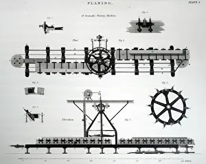 Elevation: Illustration showing an elevation on plan of Joseph