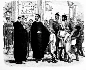 Convert: Illustration showing GREGORY I, the (c. 50-604)