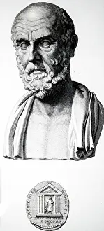 Pericles: Illustration showing Hippocrates of Kos