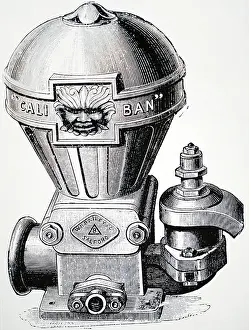Lift: Illustration showing Hydraulic ram