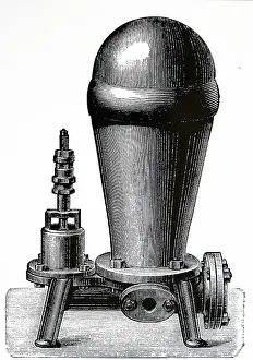 Lift: Illustration showing Hydraulic ram