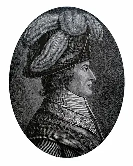 1823: Illustration showing Lazare Carnot (1753-1823)