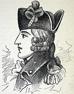 Remembered: Illustration showing Major General Edward Braddock