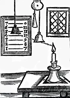 Whereby: Illustration showing how to make a Candle-Diall