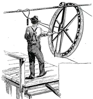 Suspension: Illustration showing mechanism inside the Brooklyn