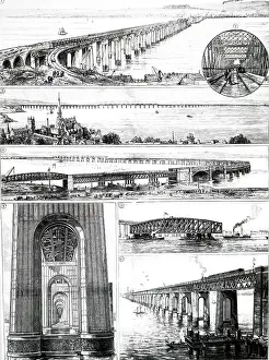 Replace: Illustration showing New (second) Tay Bridge