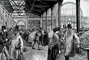 Plait: Illustration showing The plait hall, Luton 1878