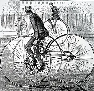 Mechanism: Illustration showing the Quadrant tricycle using