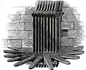 Suspension: Illustration showing sectional view of a cable