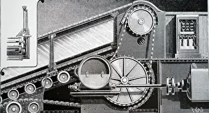 Sectional: Illustration showing Sectional view of mechanism