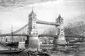 Submitted: Illustration showing Tower Bridge, London
