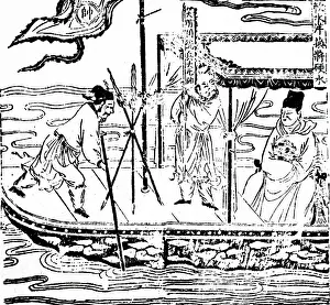 Voyages: Illustration showing ZHENG HE