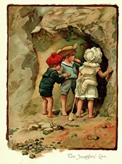 Inquisitive: Illustration, The Smugglers Cave