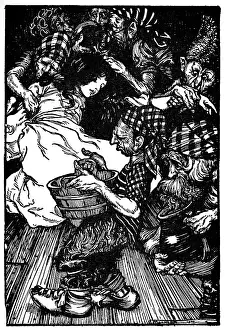 Dwarfs: Illustration, Snowdrop