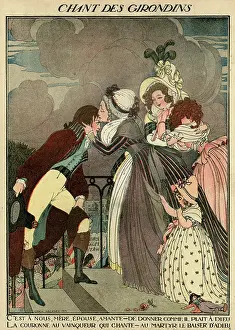 Crinoline: Illustration, Song of the Girondins