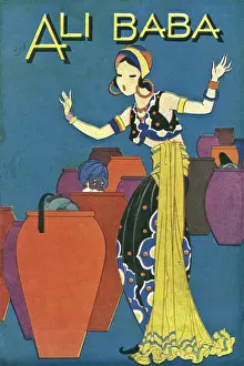 Baba: Illustration to the story of Ali Baba