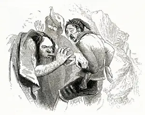 Malice: Illustration, The Tempest, by William Shakespeare