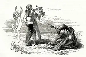 Malice: Illustration, The Tempest, by William Shakespeare