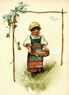Begging: Illustration, Tessa