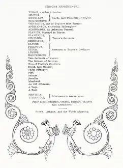 Timon: Illustration, Timon of Athens, by William Shakespeare