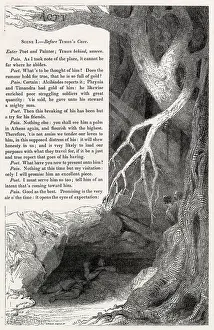 Devious: Illustration, Timon of Athens, by William Shakespeare