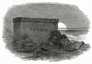 Timon: Illustration, Timon of Athens, by William Shakespeare