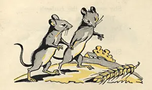 Sheaf: Illustration of Titty Mouse and Tatty Mouse from The Beacon