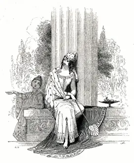 Cressida: Illustration, Troilus and Cressida, by William Shakespeare