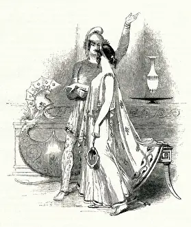 Cressida: Illustration, Troilus and Cressida, by William Shakespeare