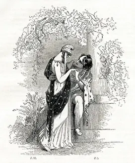 Cressida: Illustration, Troilus and Cressida, by William Shakespeare