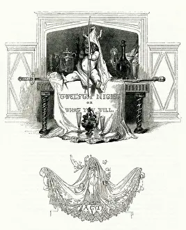 Introductory: Illustration, Twelfth Night, by William Shakespeare