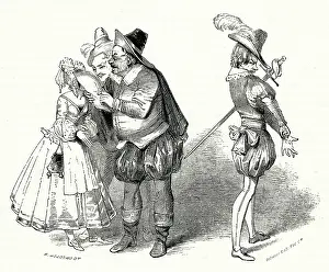 Belch: Illustration, Twelfth Night, by William Shakespeare