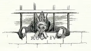 Malvolio: Illustration, Twelfth Night, by William Shakespeare