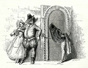 Belch: Illustration, Twelfth Night, by William Shakespeare