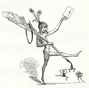 Goblins: Illustration, Twelfth Night, by William Shakespeare